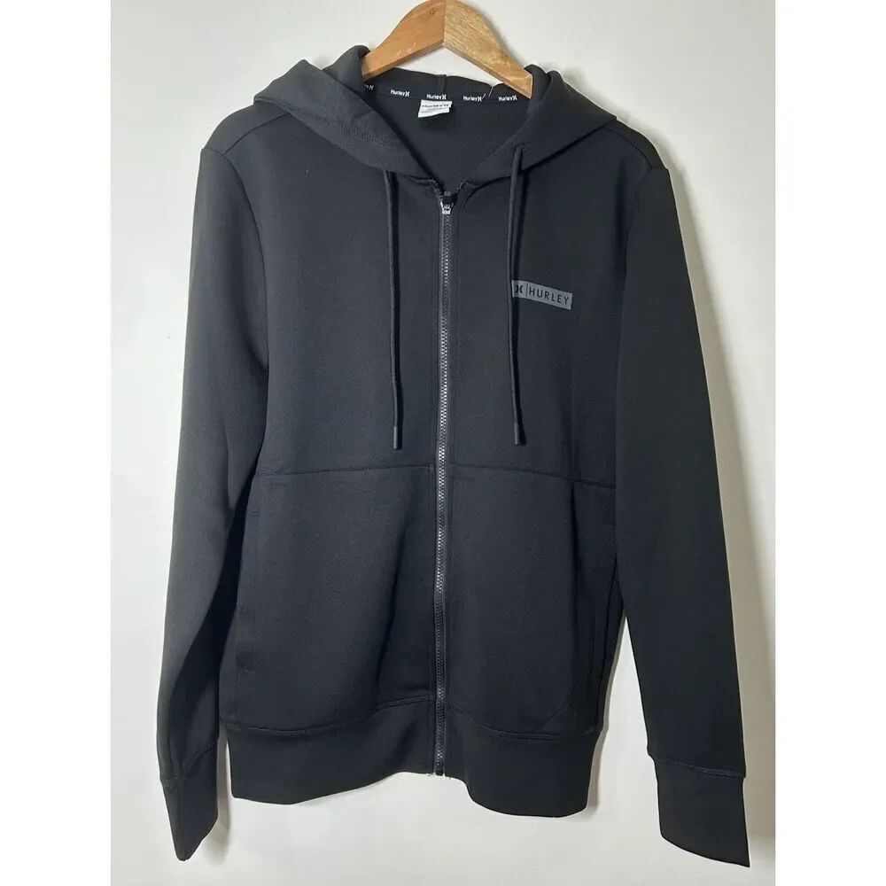 Hurley Scuba Full Zip Hoodie Black Men's Small